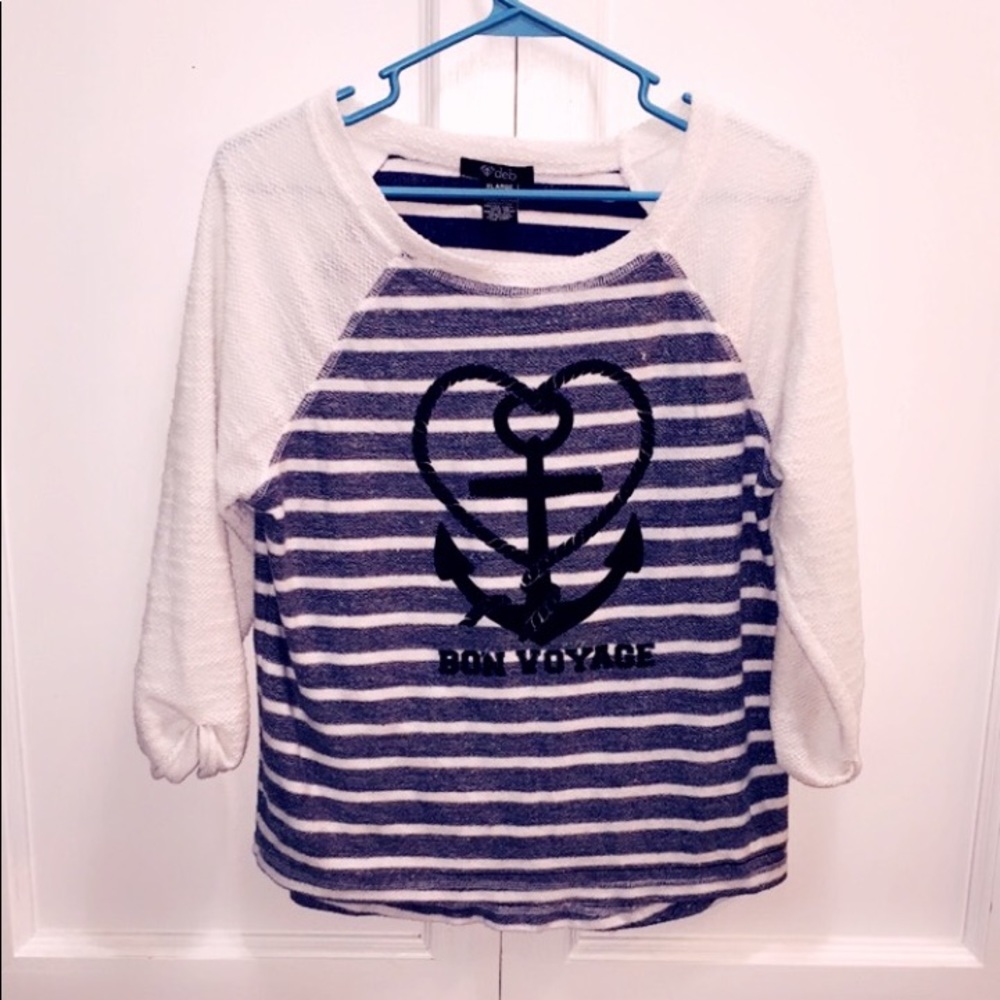 Bon voyage long sleeved shirt